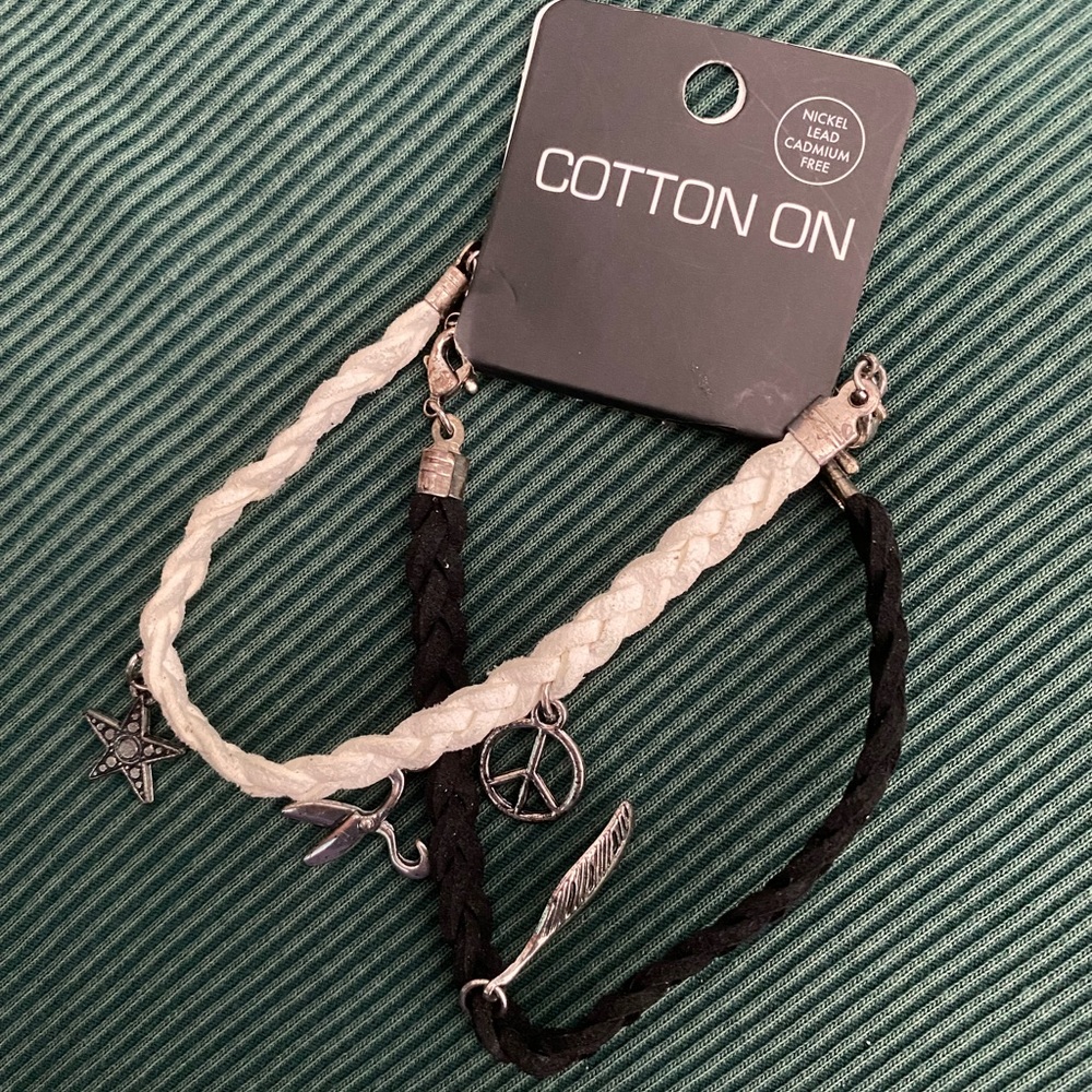 Pair of charm bracelets